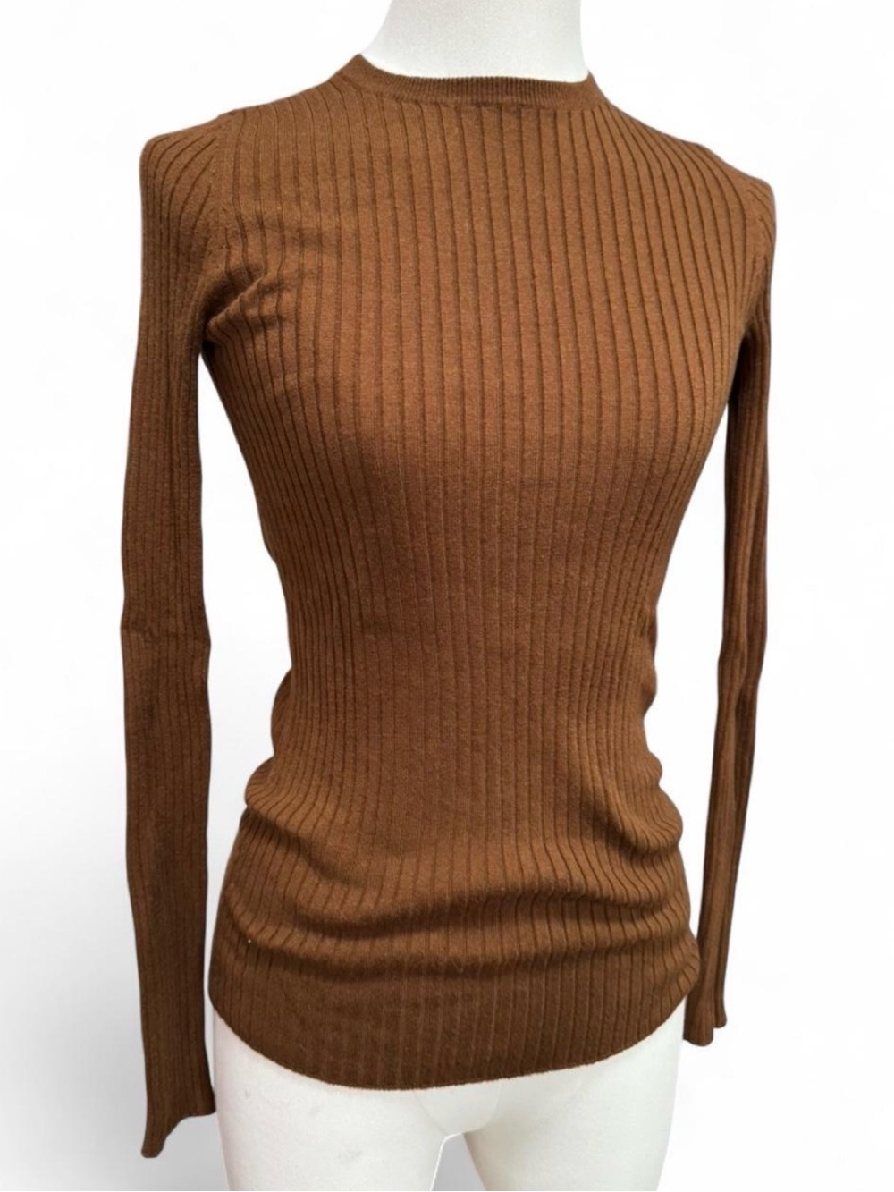 Vintage Vince ribbed rayon cashmere blend sweater 🤎☕